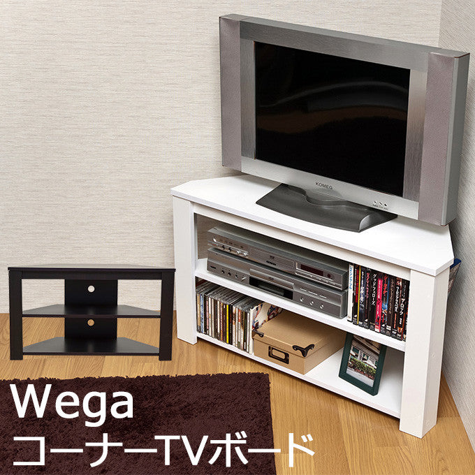 Basic design 32 inch corner TV stand