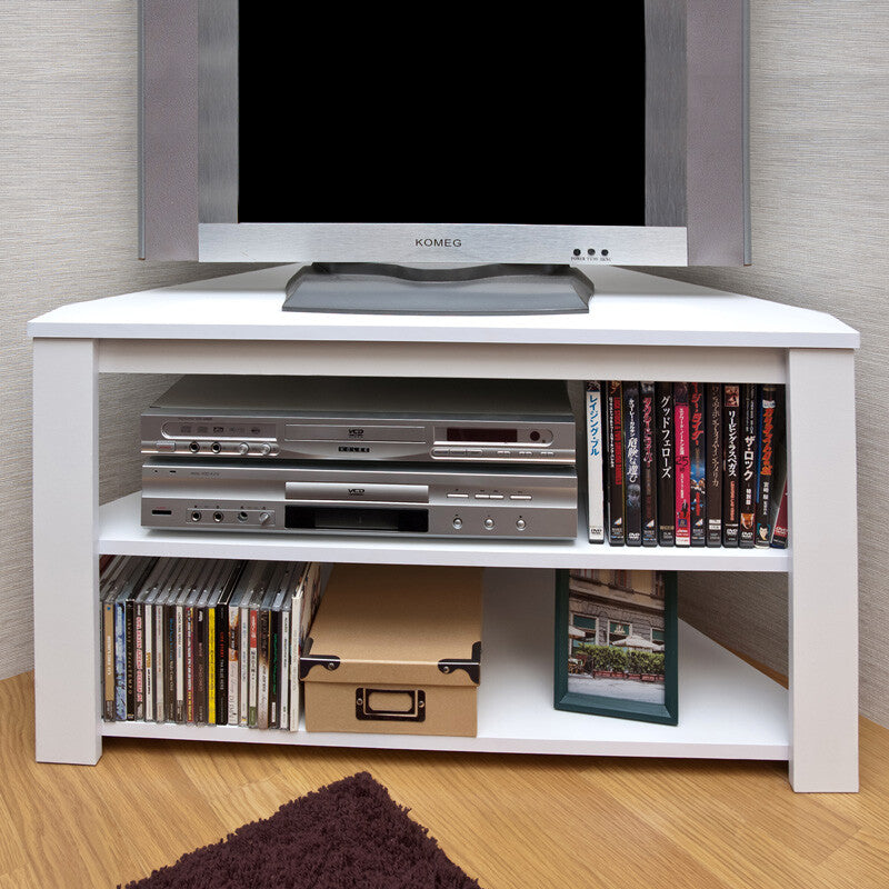Basic design 32 inch corner TV stand