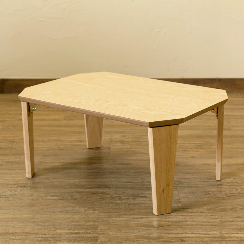 Simple wooden 60cm wide folding low table