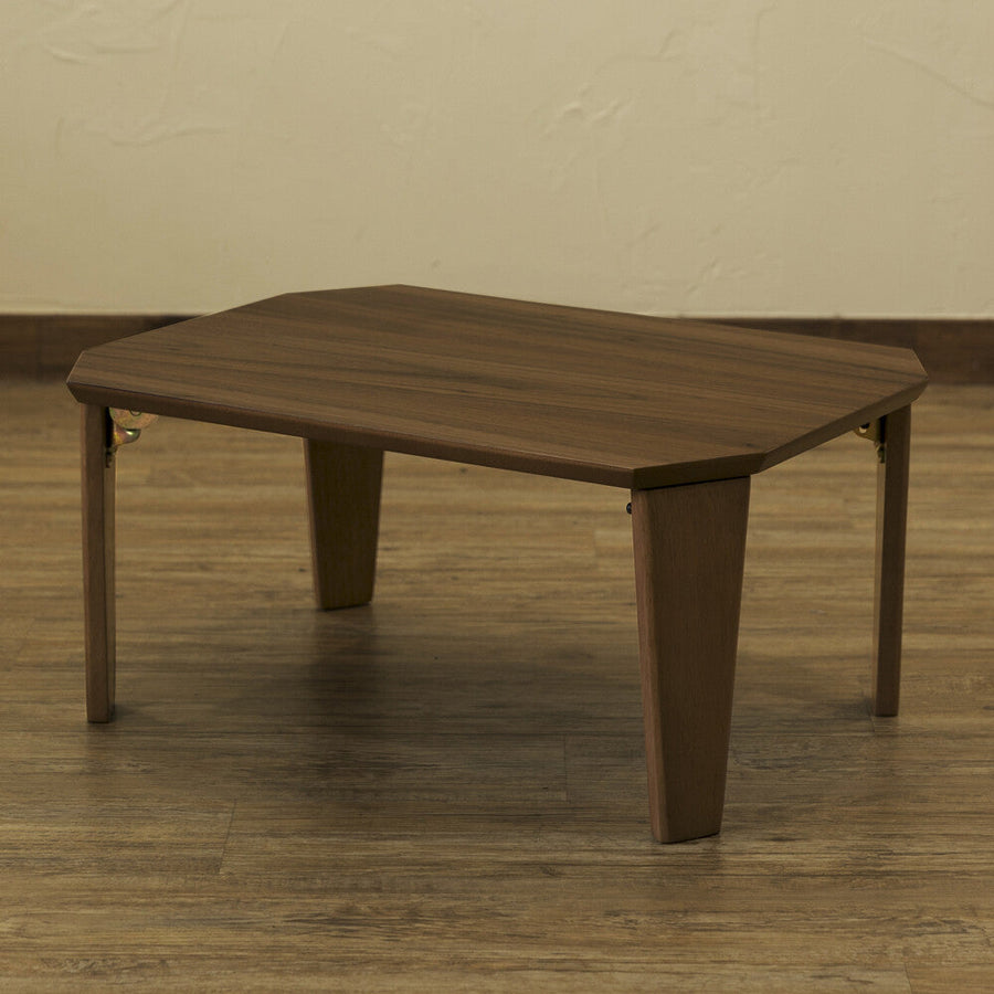 Simple wooden 60cm wide folding low table