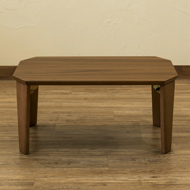 Simple wooden 60cm wide folding low table