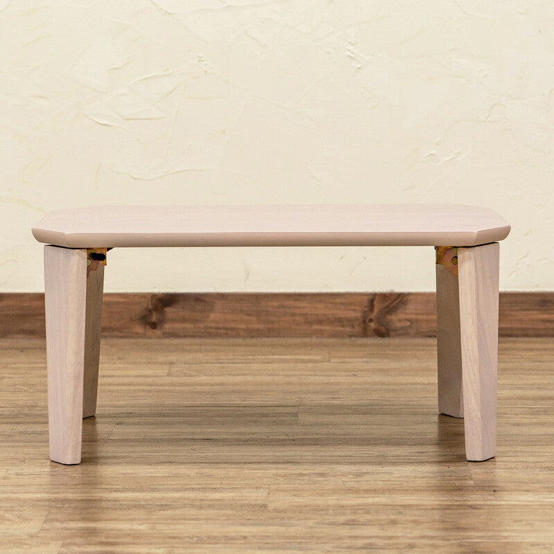 Simple wooden 60cm wide folding low table