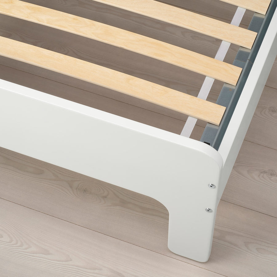 SLÄKT extendable bed frame and slatted base