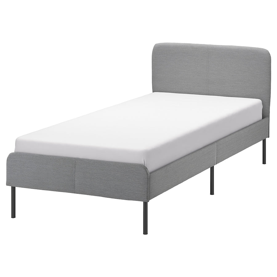 SLATTUM fabric bed frame