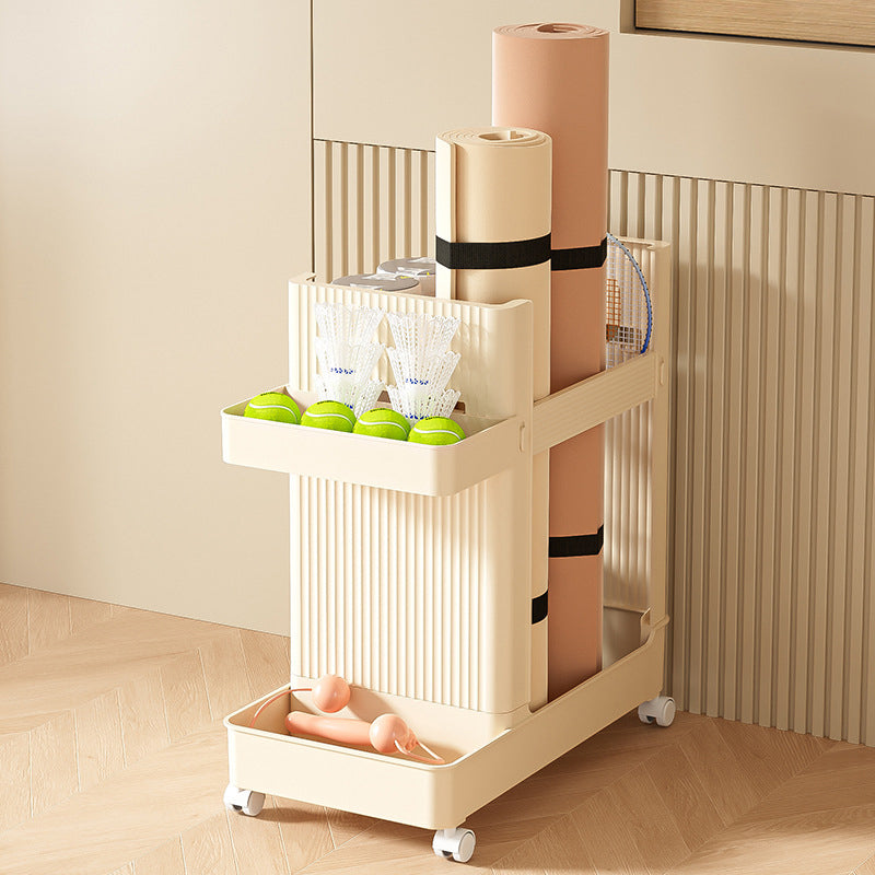 Yoga Mat Storage Cart