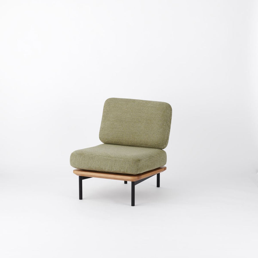 KUUM Sofa 1 seater Steel Frame Natural クーム ソファ