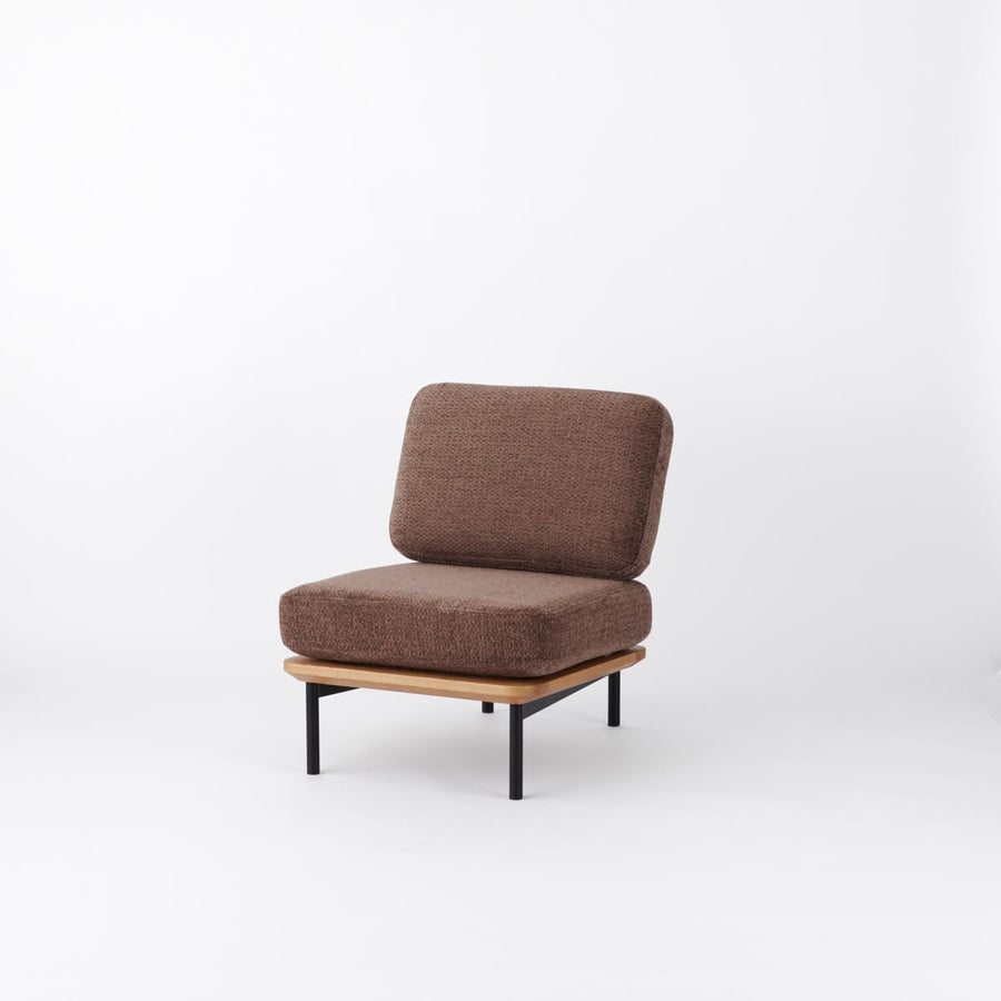KUUM Sofa 1 seater Steel Frame Natural クーム ソファ