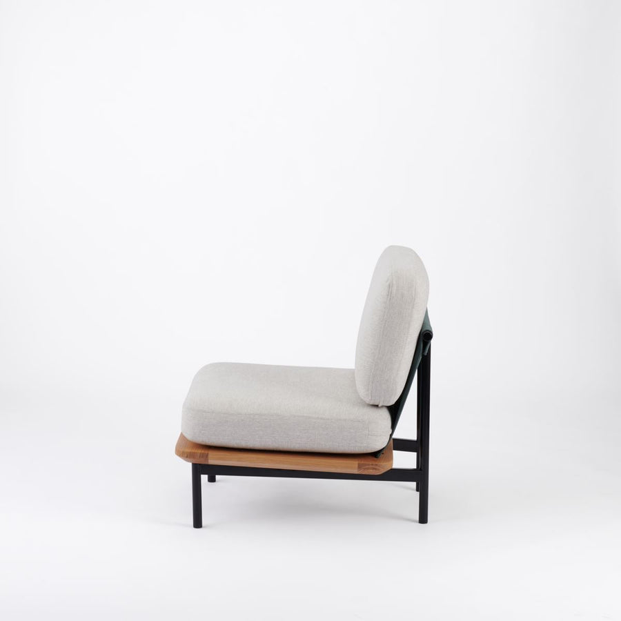KUUM Sofa 1 seater Steel Frame Natural クーム ソファ
