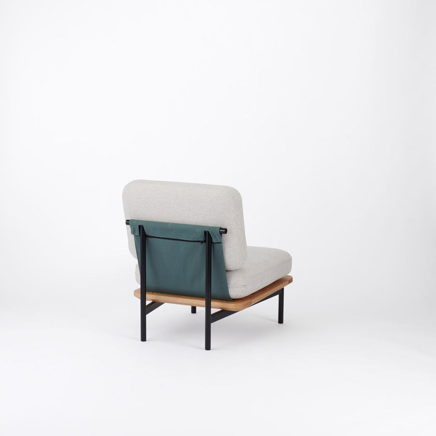 KUUM Sofa 1 seater Steel Frame Natural クーム ソファ