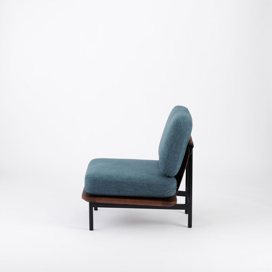 KUUM Sofa 1 seater Steel Frame Brown クーム ソファ