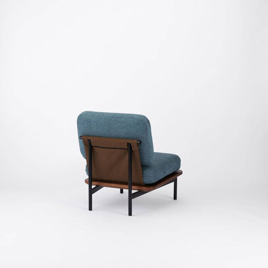 KUUM Sofa 1 seater Steel Frame Brown クーム ソファ