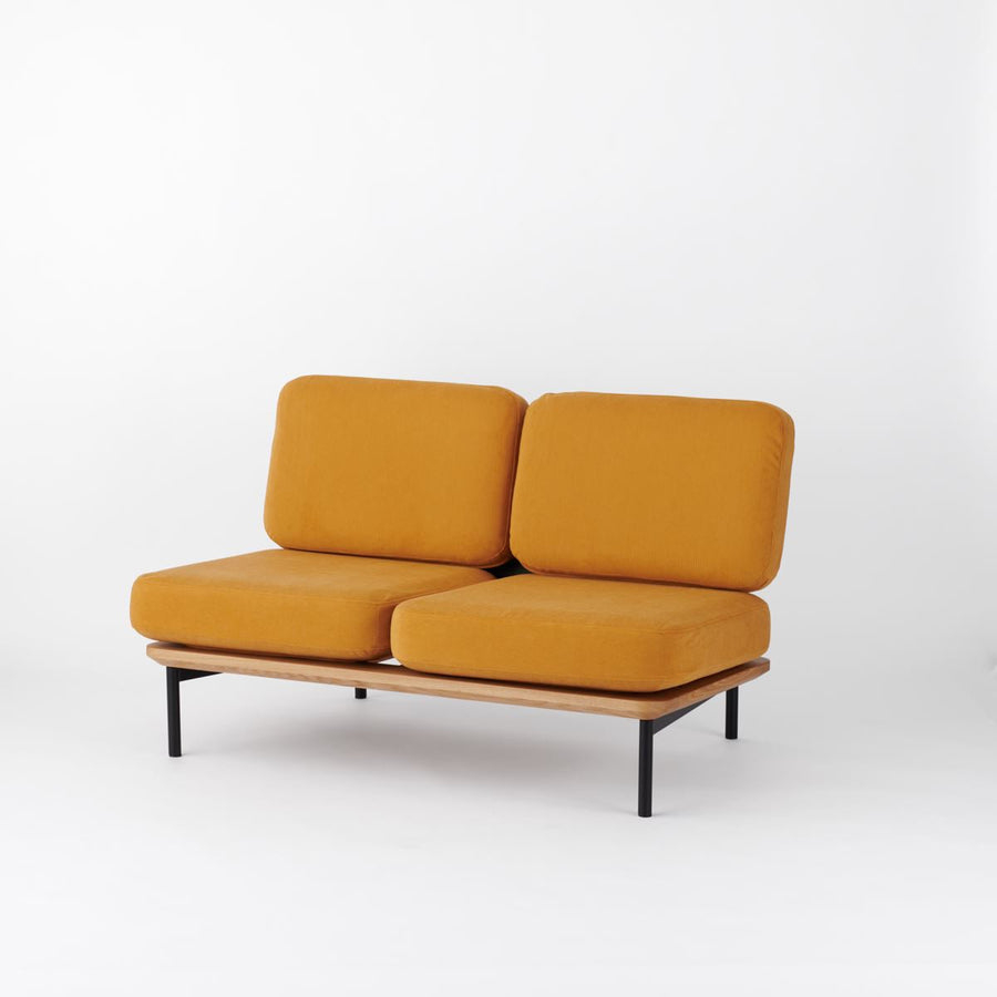 KUUM Sofa 2 seater Steel Frame Natural クーム ソファ