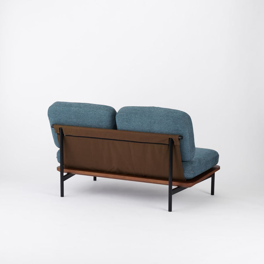 KUUM Sofa 2 seater Steel Frame Brown クーム ソファ