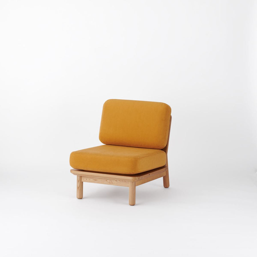 KUUM Sofa 1 seater Wooden Frame Natural クーム ソファ