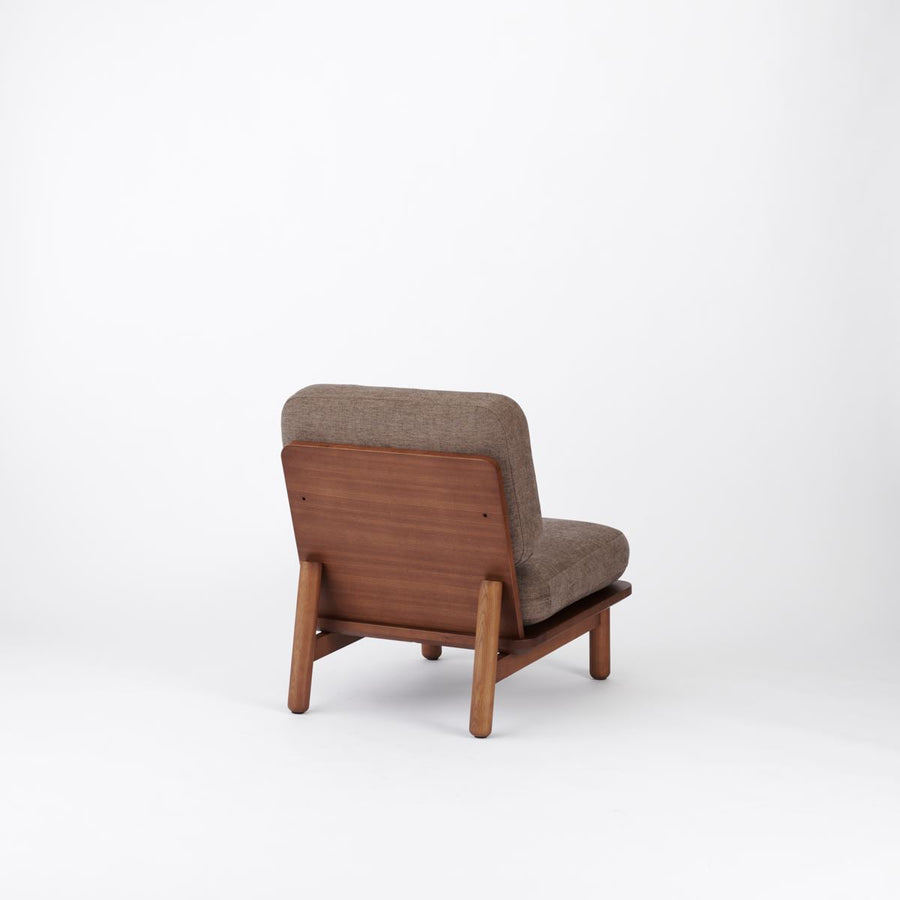 KUUM Sofa 1 seater Wooden Frame Brown クーム ソファ