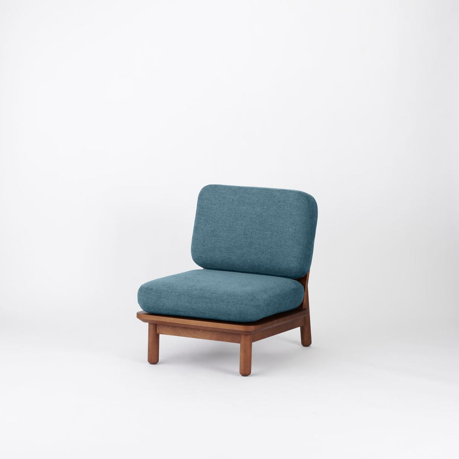 KUUM Sofa 1 seater Wooden Frame Brown クーム ソファ