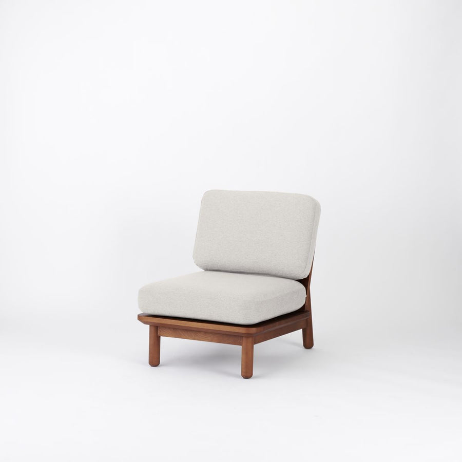 KUUM Sofa 1 seater Wooden Frame Brown クーム ソファ