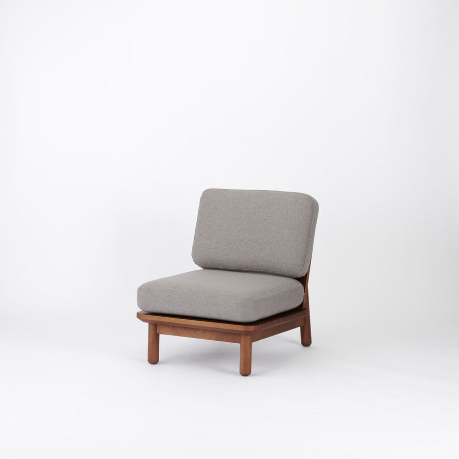 KUUM Sofa 1 seater Wooden Frame Brown クーム ソファ