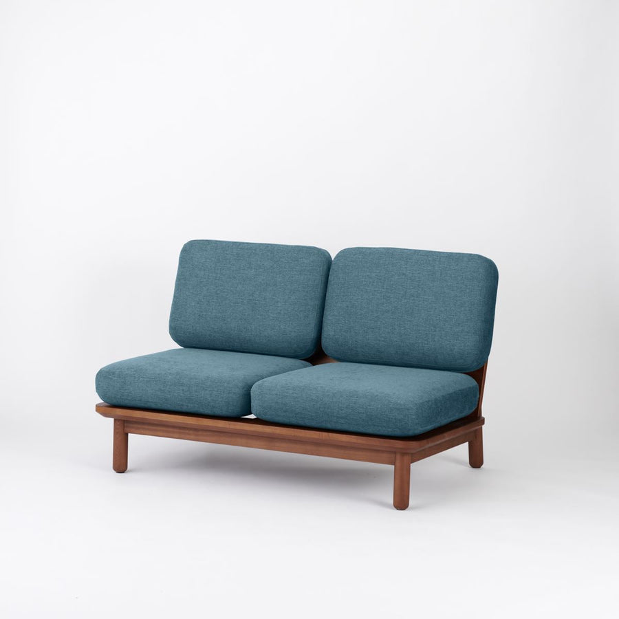 KUUM Sofa 2 seater Wooden Frame Brown クーム ソファ