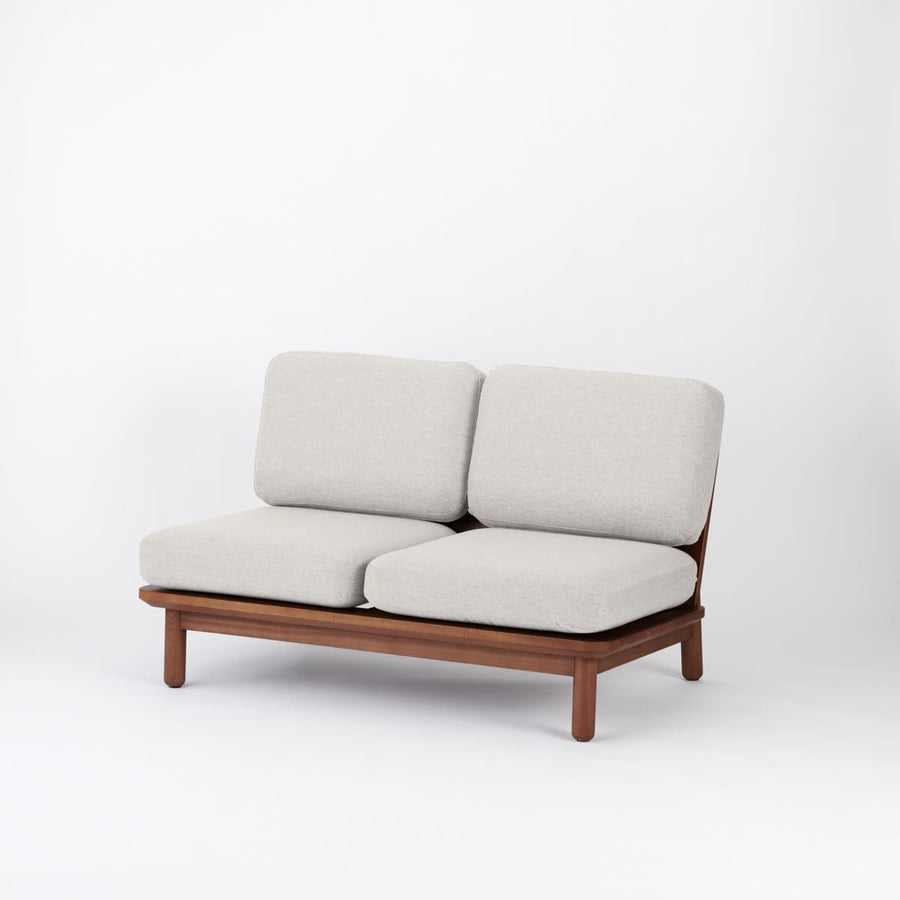 KUUM Sofa 2 seater Wooden Frame Brown クーム ソファ