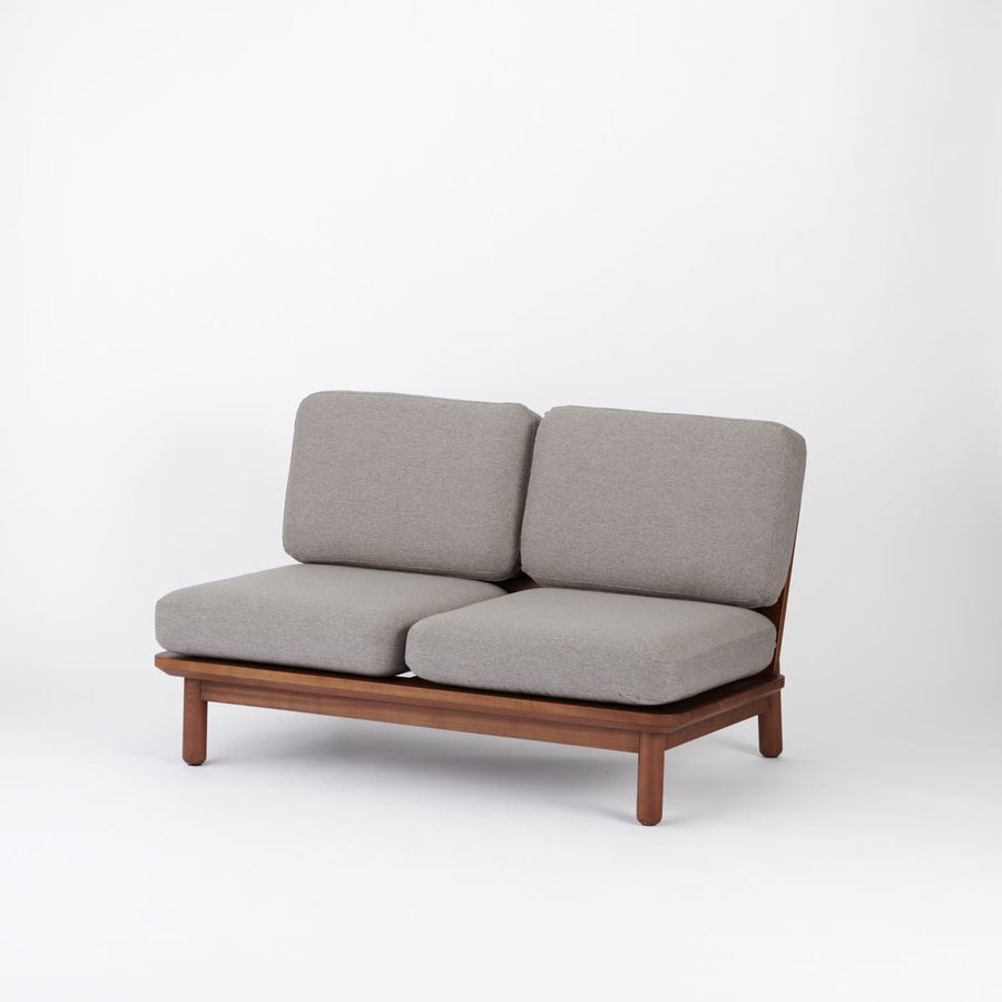 KUUM Sofa 2 seater Wooden Frame Brown クーム ソファ