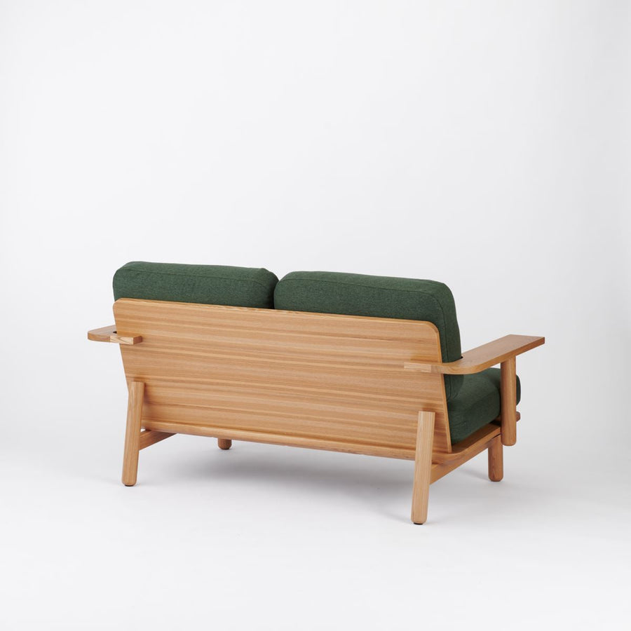 KUUM Sofa 2 seater Double arm Wooden Frame Natural クーム ソファ