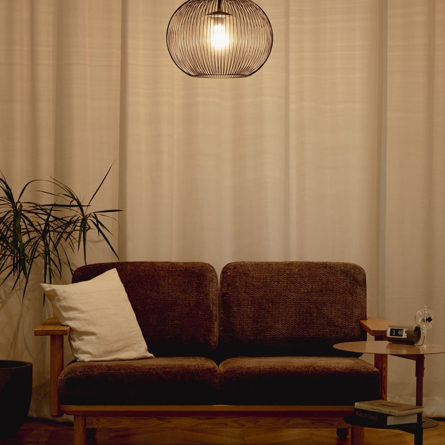 KUUM Sofa 2 seater Double arm Wooden Frame Natural クーム ソファ