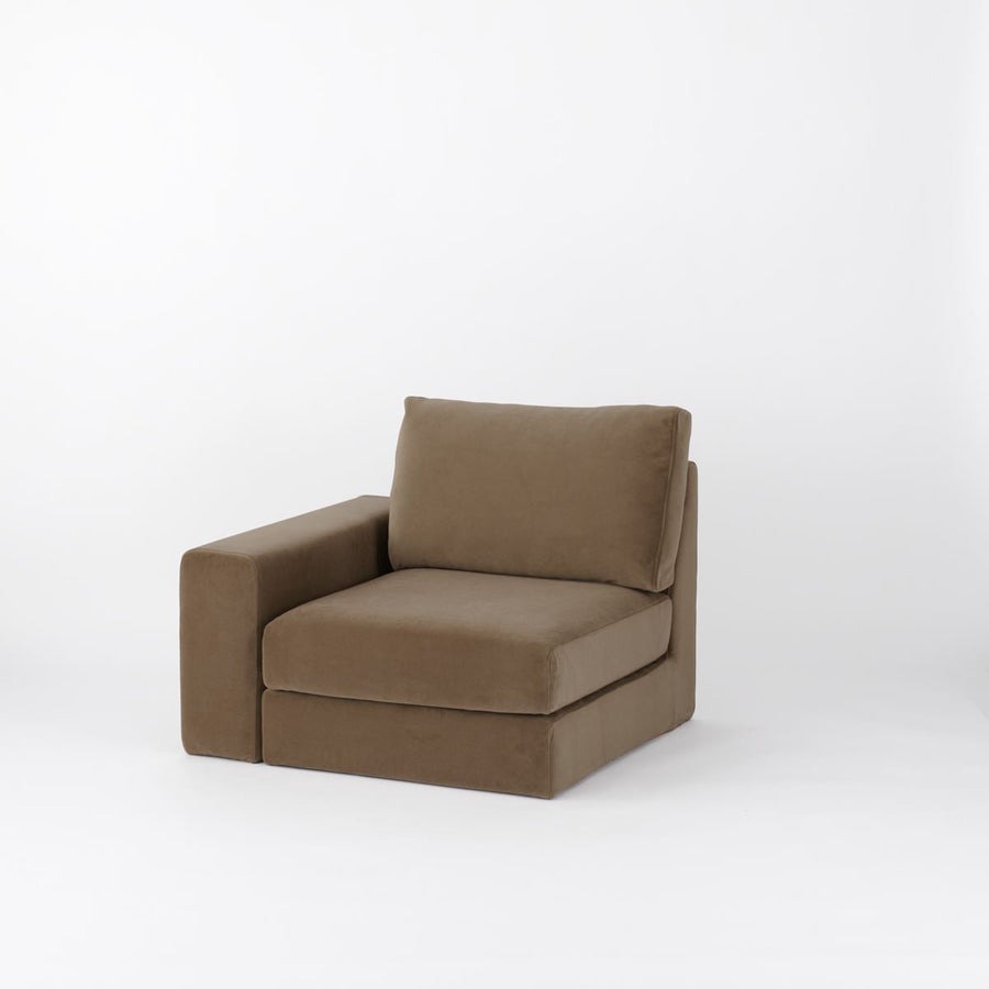 KUUM Sofa 1 seater One arm Full Cover クーム ソファ