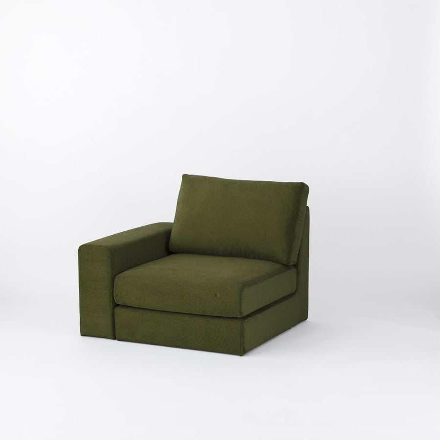 KUUM Sofa 1 seater One arm Full Cover クーム ソファ