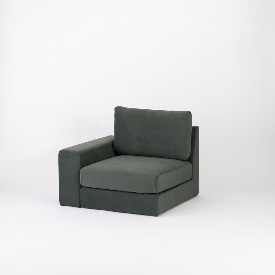 KUUM Sofa 1 seater One arm Full Cover クーム ソファ