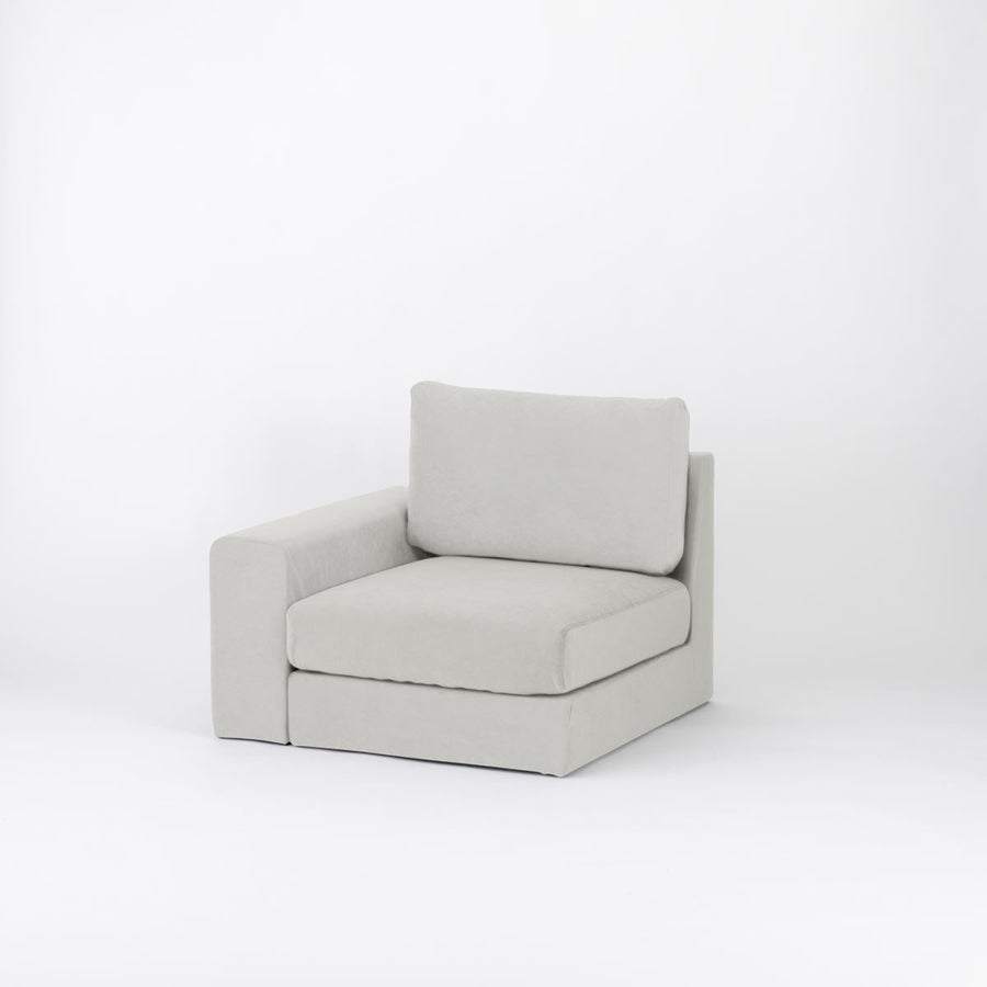 KUUM Sofa 1 seater One arm Full Cover クーム ソファ