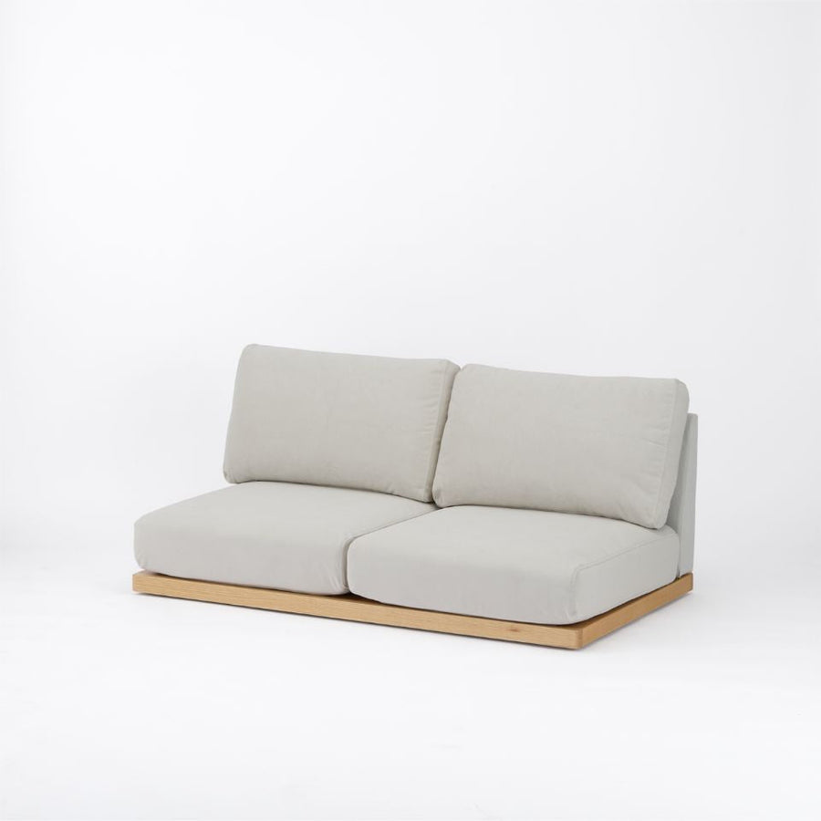 KUUM FlexCrio Low Sofa 2seater Natural