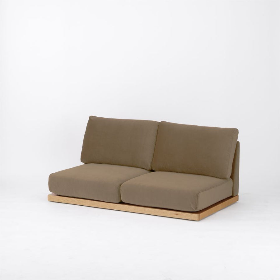 KUUM FlexCrio Low Sofa 2seater Natural