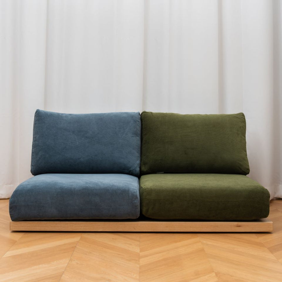 KUUM FlexCrio Low Sofa 2seater Natural