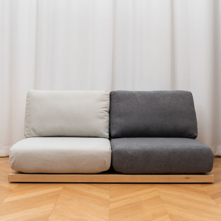 KUUM FlexCrio Low Sofa 2seater Natural