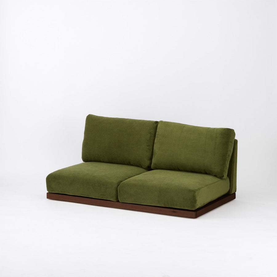 KUUM FlexCrio Low Sofa 2seater Brown