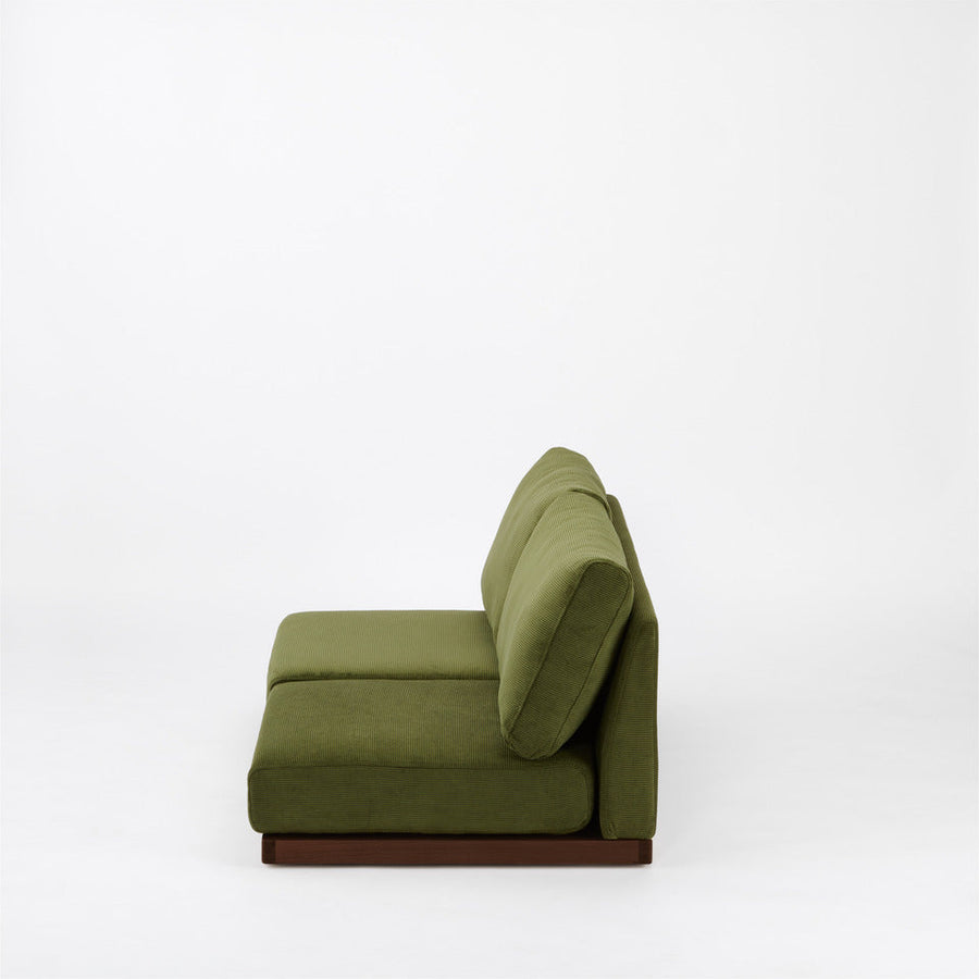 KUUM FlexCrio Low Sofa 2seater Brown