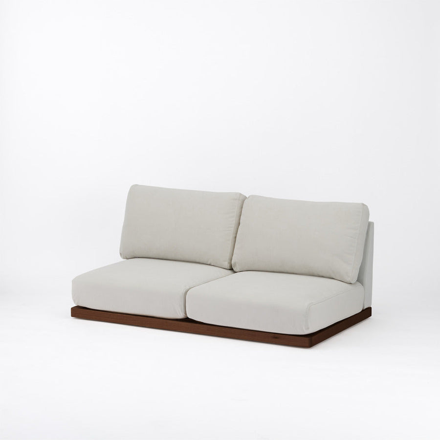 KUUM FlexCrio Low Sofa 2seater Brown