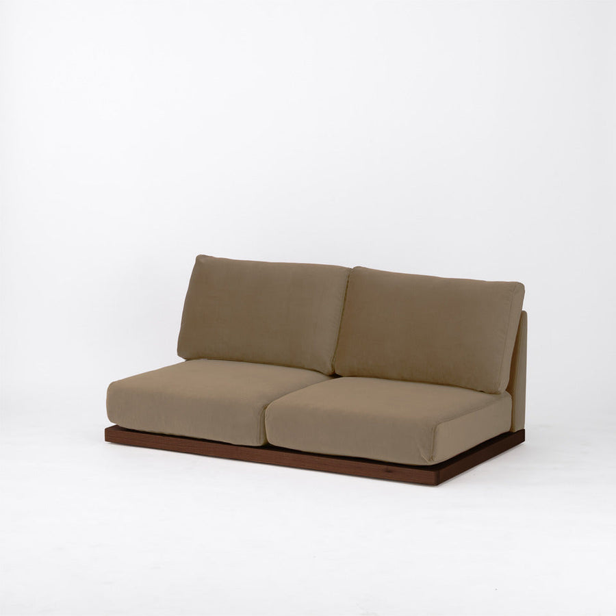 KUUM FlexCrio Low Sofa 2seater Brown