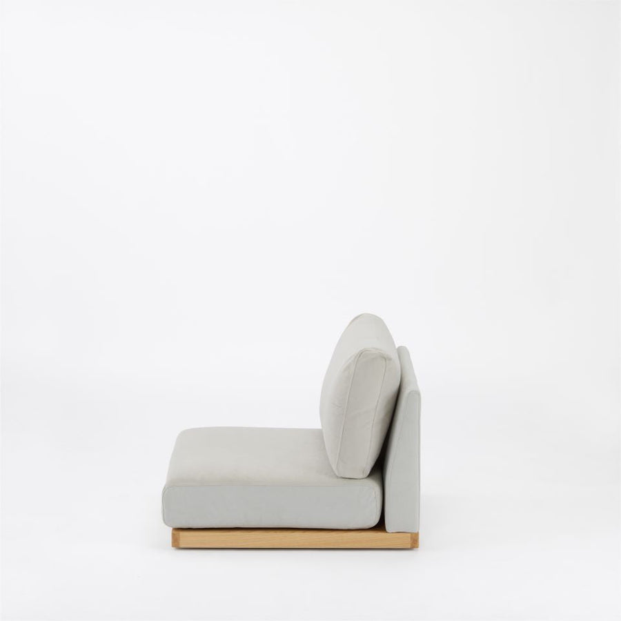 KUUM FlexCrio Low Sofa 1seater Natural クーム フレックスクリオローソファ