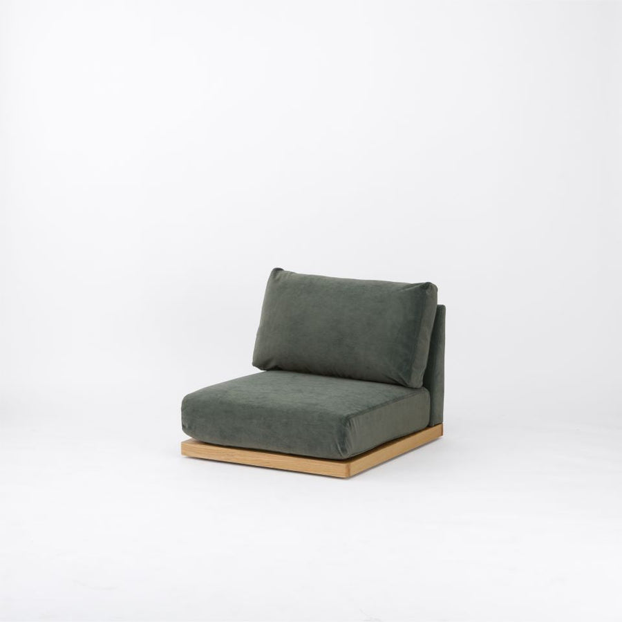 KUUM FlexCrio Low Sofa 1seater Natural クーム フレックスクリオローソファ