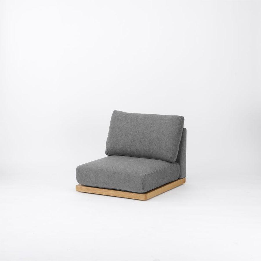 KUUM FlexCrio Low Sofa 1seater Natural クーム フレックスクリオローソファ