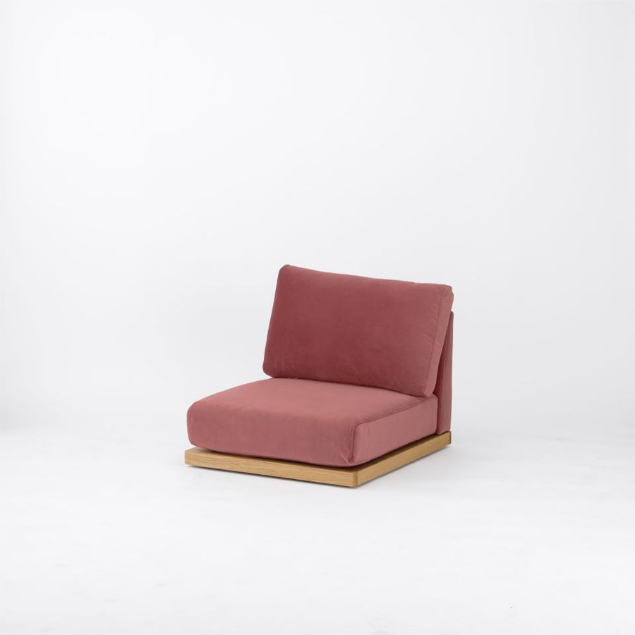 KUUM FlexCrio Low Sofa 1seater Natural クーム フレックスクリオローソファ
