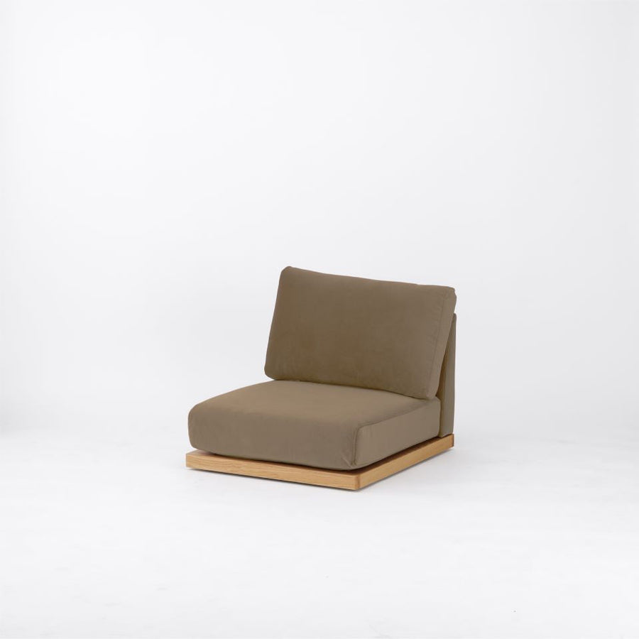 KUUM FlexCrio Low Sofa 1seater Natural クーム フレックスクリオローソファ
