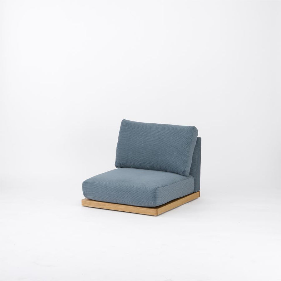 KUUM FlexCrio Low Sofa 1seater Natural クーム フレックスクリオローソファ