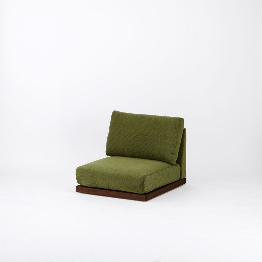 KUUM FlexCrio Low Sofa 1seater Brown クーム フレックスクリオローソファ