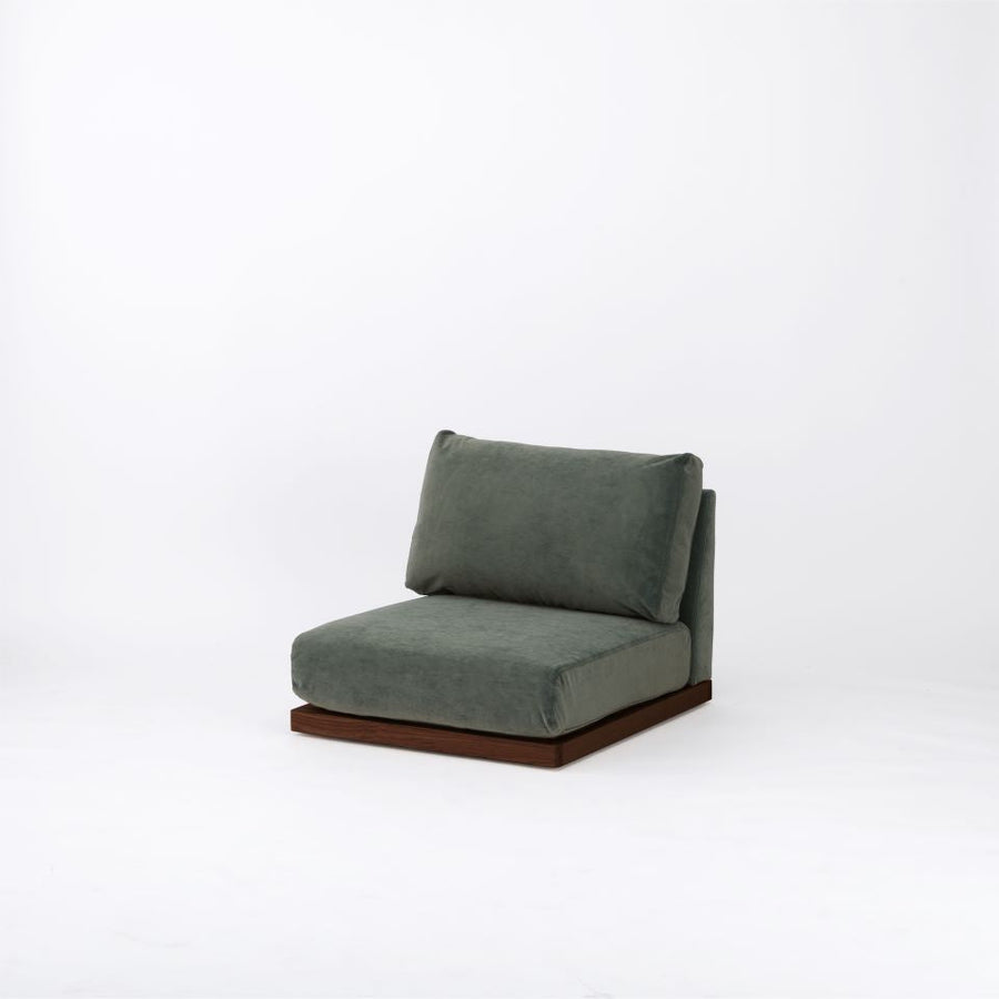 KUUM FlexCrio Low Sofa 1seater Brown クーム フレックスクリオローソファ