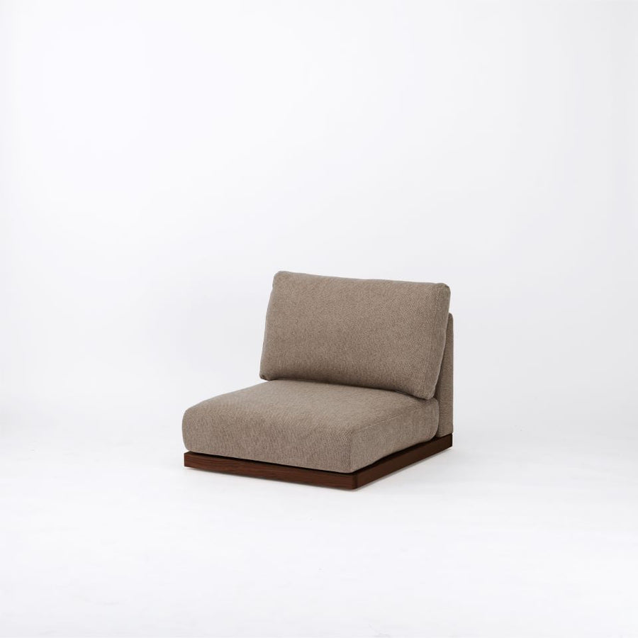 KUUM FlexCrio Low Sofa 1seater Brown クーム フレックスクリオローソファ