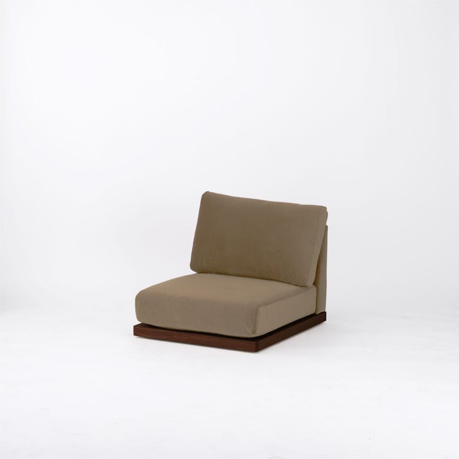 KUUM FlexCrio Low Sofa 1seater Brown クーム フレックスクリオローソファ