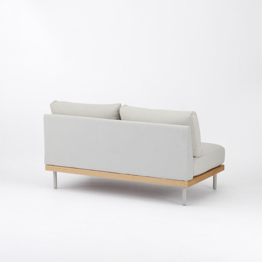 KUUM FlexCrio Sofa 2seater Natural 鉄脚グレー